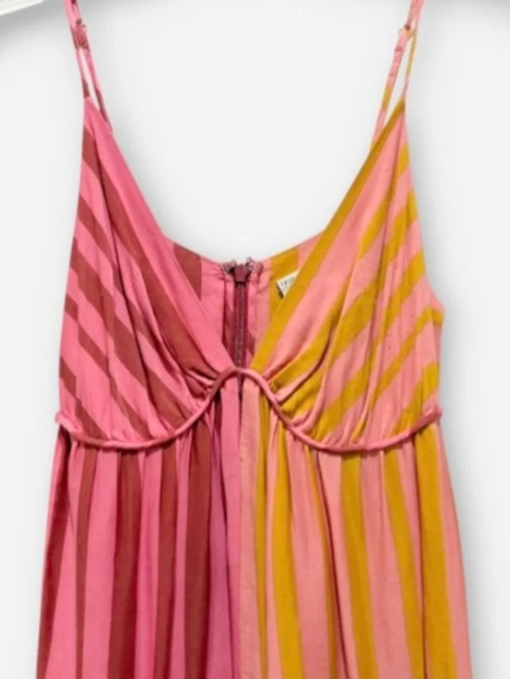 Farm Rio x Anthropologie Striped Maxi Dress Petite Small